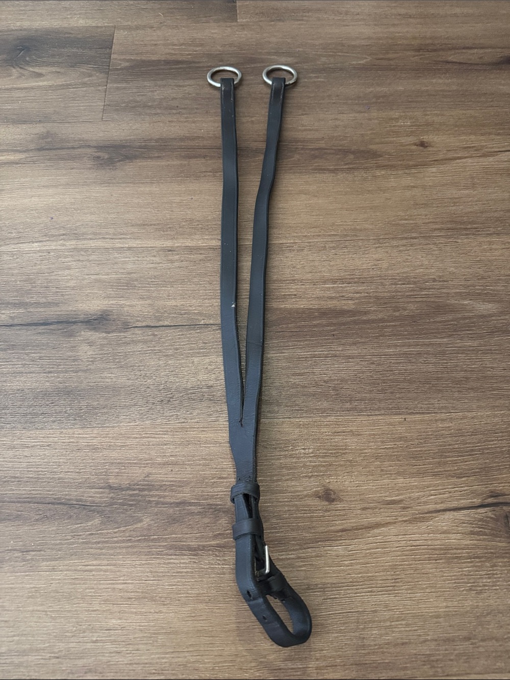 🐴 Dark Brown Leather Running Martingale Attachment 🐴